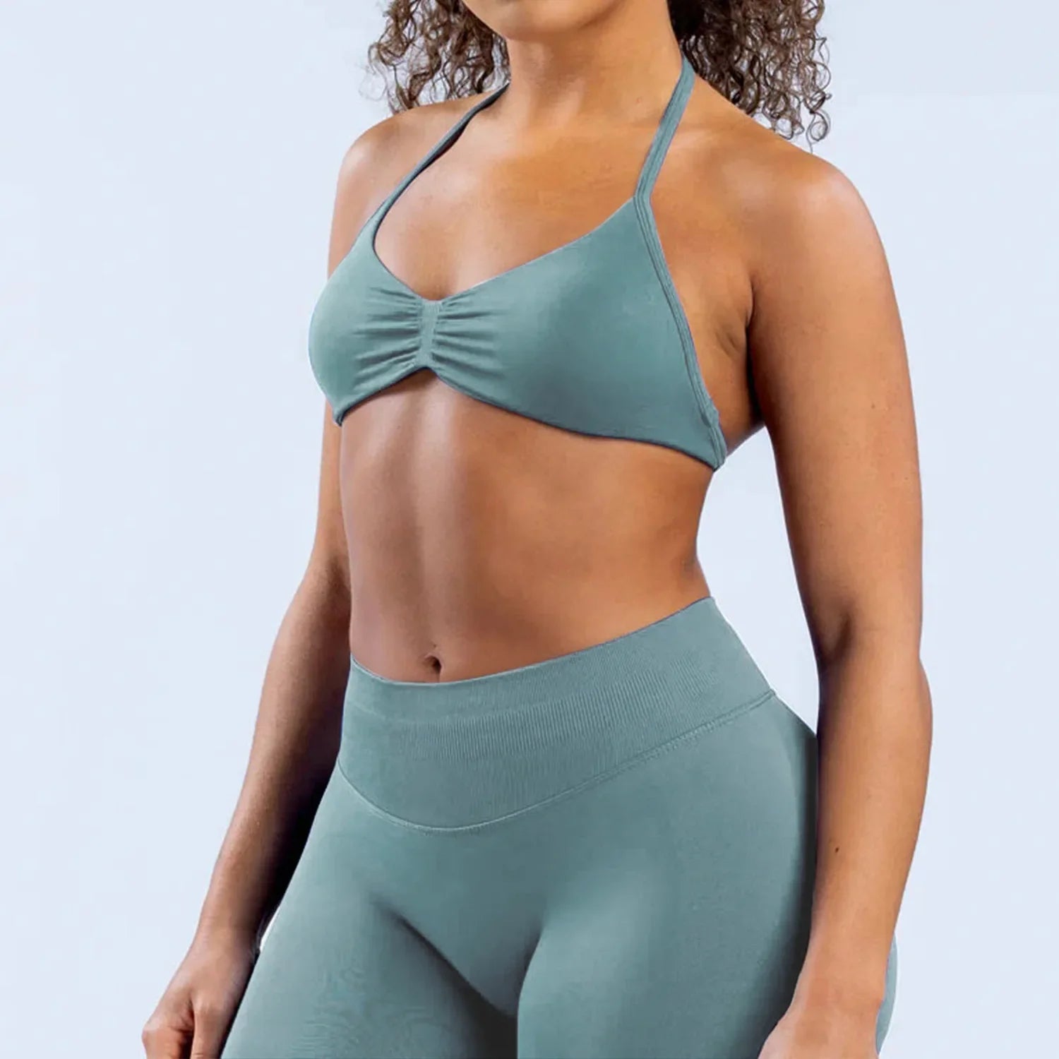 Alphalete Strappy Backless Workout Bra ATHLEXES
