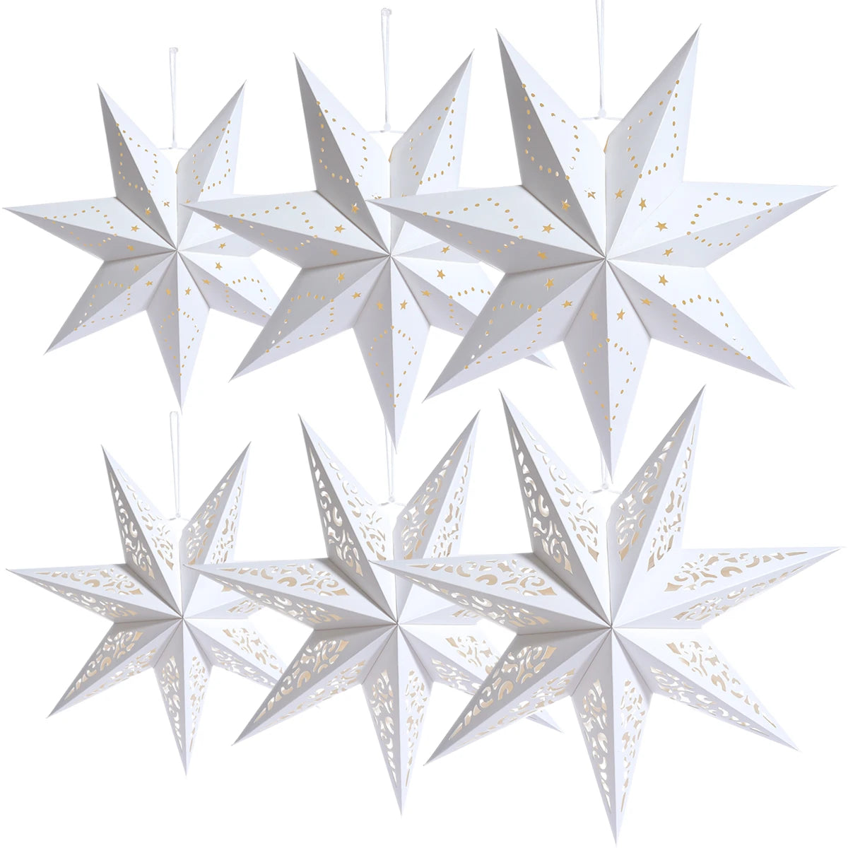 Eid Star Pendant: 30-75cm Festive Decor 2025 ATHLEXES