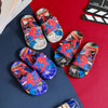 Superhero Cartoon Toddler Slide Sandals ATHLEXES