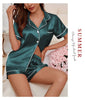 Elegant Two-Piece Summer Pajama Set ATHLEXES