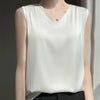 SilkBlend V-Neck Summer Blouse for Women ATHLEXES