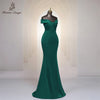 Pink Mermaid Elegance Off Shoulder Evening Dress ATHLEXES