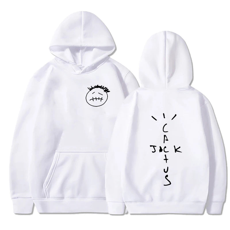 Cactus Jack Hip Hop Oversized Unisex Hoodie ATHLEXES