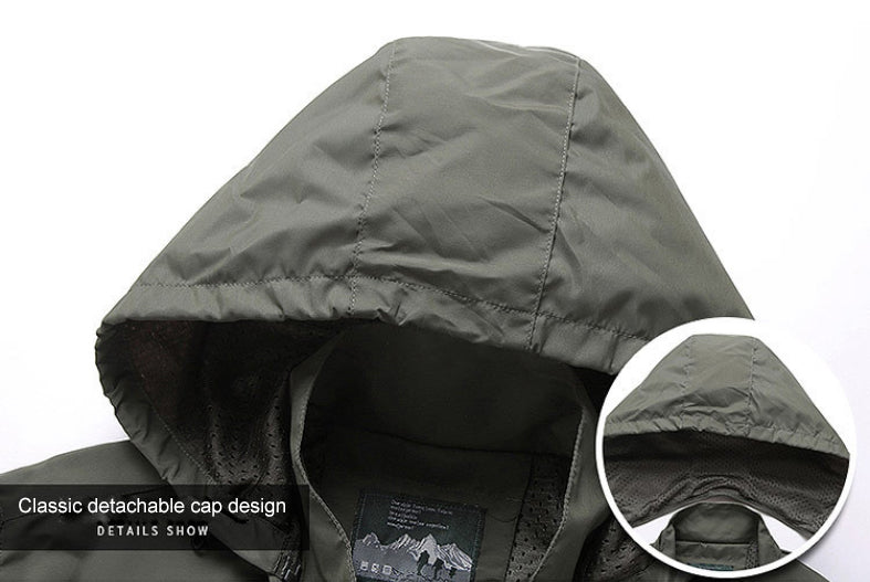 Tactical Windbreaker Jacket: Waterproof Outdoor Gear ATHLEXES