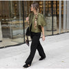 Elegant Puffy Sleeve Blouse for Women 2025 Summer Tops ATHLEXES