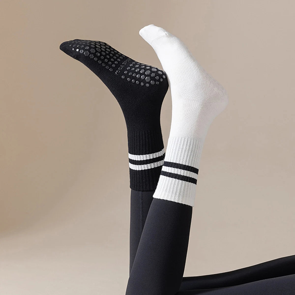 GripFit Non Slip Pilates Socks for Women ATHLEXES