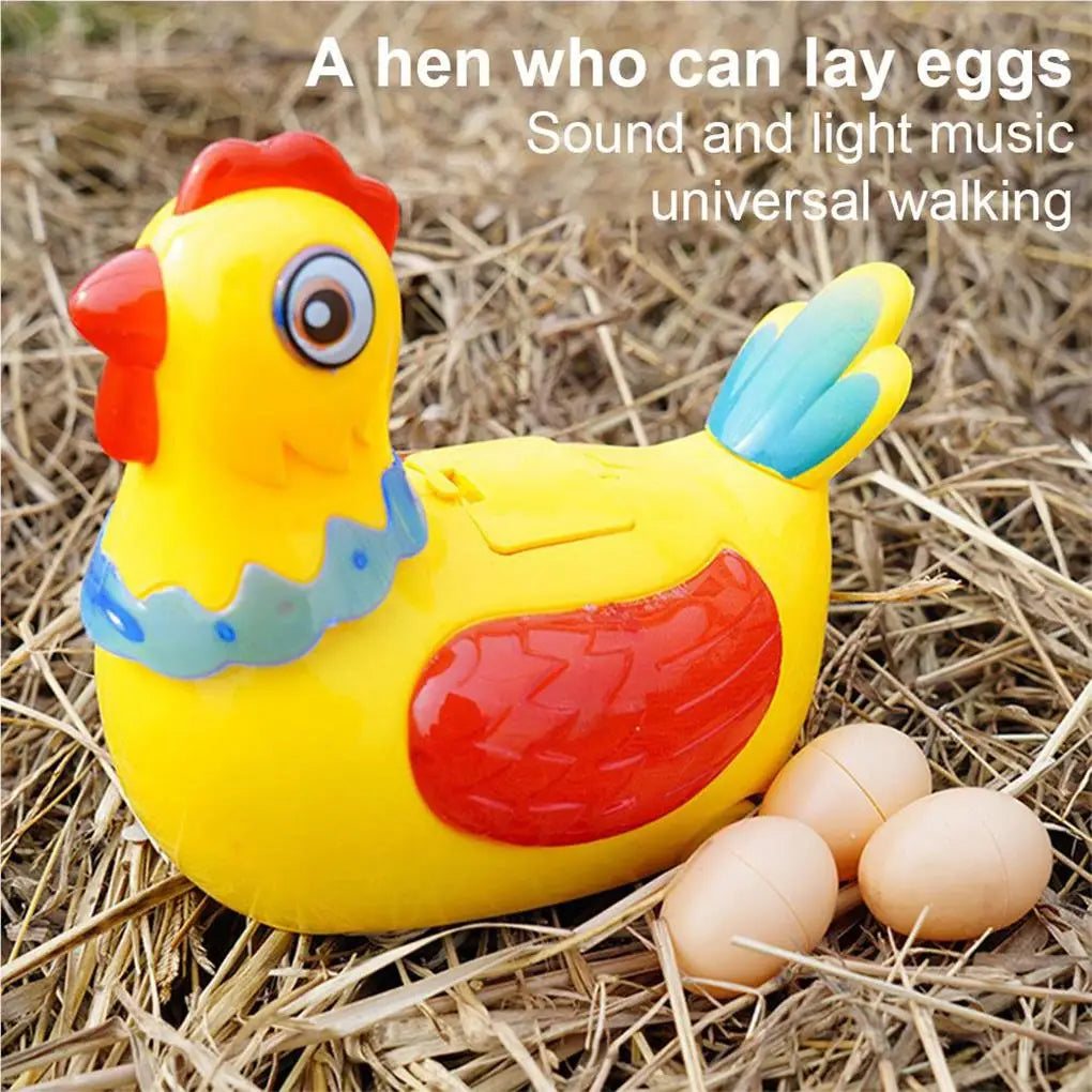 Interactive Musical Chick Laying Eggs Toy ATHLEXES