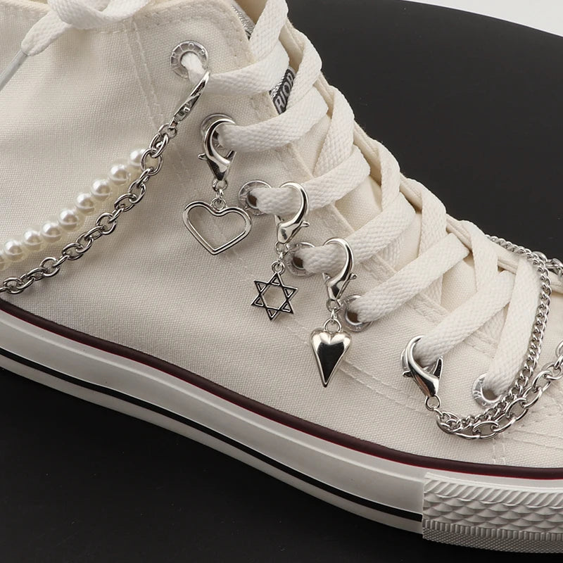 Bling Rhinestone Chain Shoe Decor for Women’s Sneakers and Accessories ATHLEXES