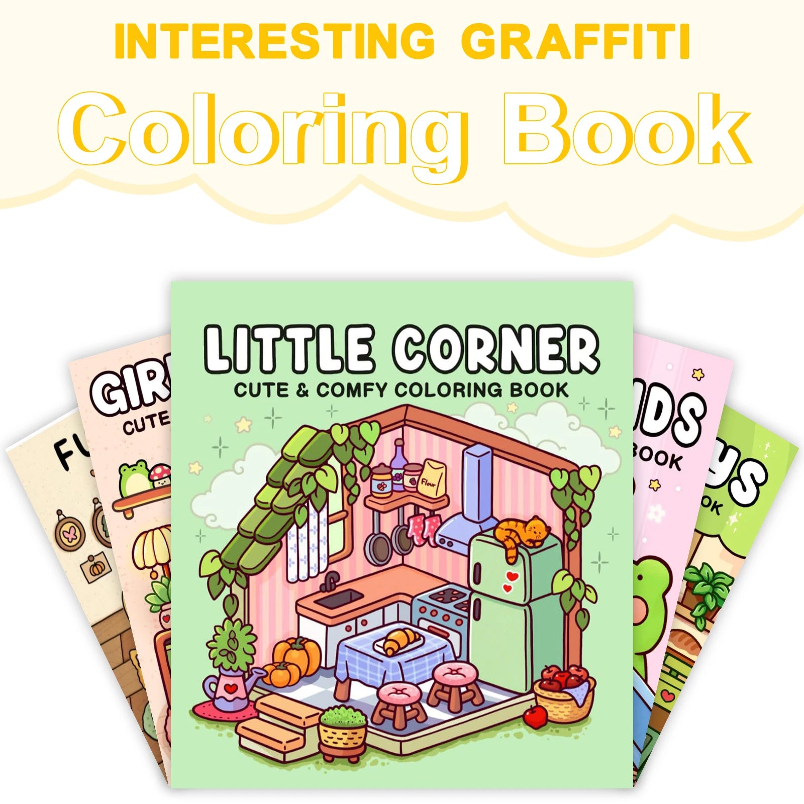 Hygge Creatures Coloring Book for Relaxation ATHLEXES