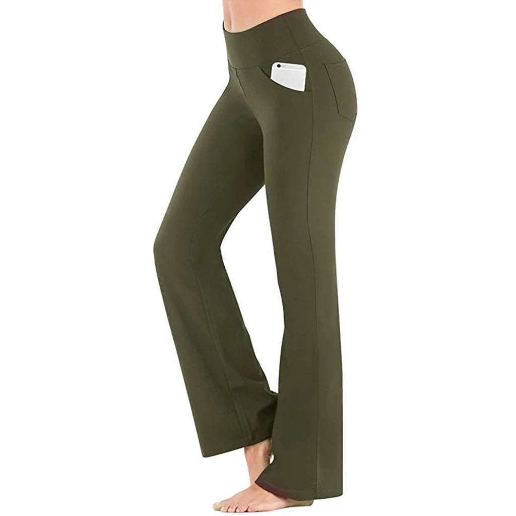 Ogilvy Mather Elegant High Waist Palazzo Trousers ATHLEXES