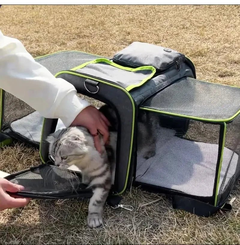 Expandable Airline-Approved Cat Carrier ATHLEXES