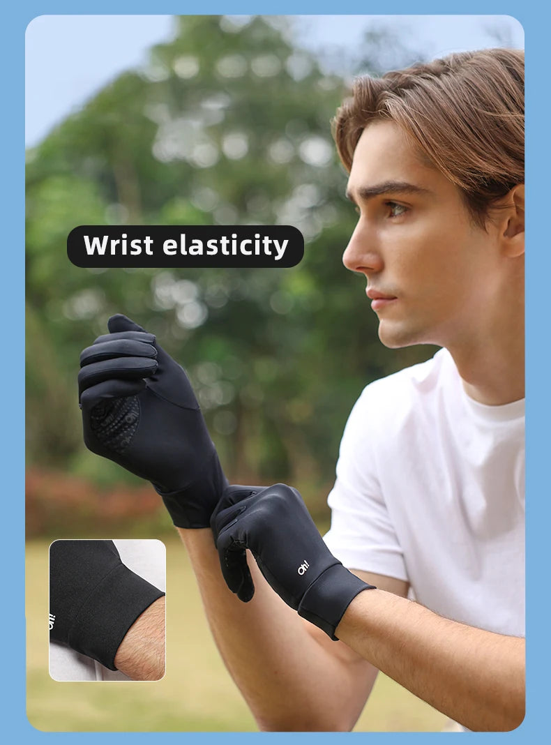 SunnyGuard UV Protection Fingerless Gloves ATHLEXES