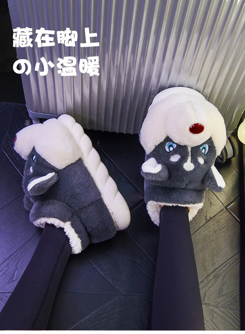CozyPaw Cartoon Dog Indoor Slippers ATHLEXES