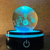 Galactic Wonders 3D Crystal Planet Sphere Decor ATHLEXES