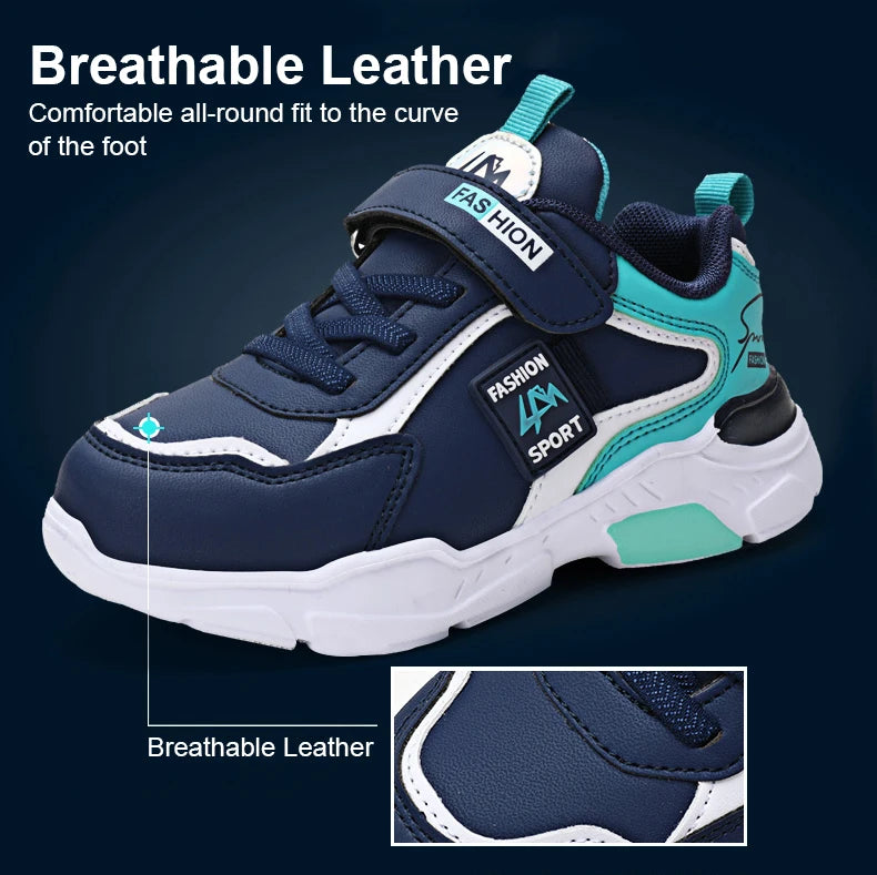 Kids Breathable Mesh Sneakers for Active Boys ATHLEXES