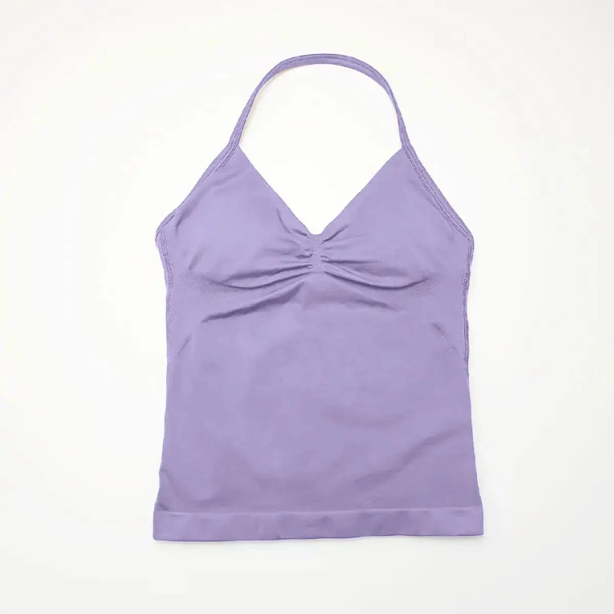 Vibrant Strappy Yoga Tank with Built-In Bra ATHLEXES