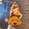Plush Poodle Dog Keychain Charm for All ATHLEXES