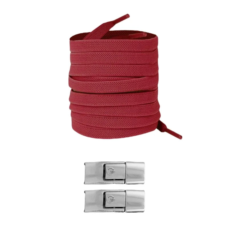 Colorful No-Tie Elastic Press Lock Shoelaces ATHLEXES