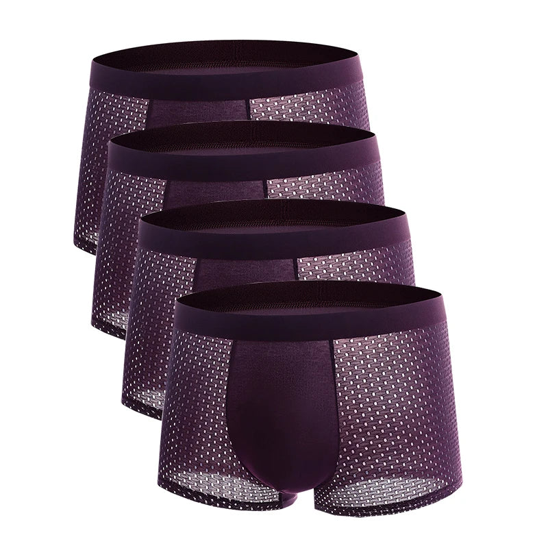 BreezeComfort Men's Mesh Boxers ATHLEXES