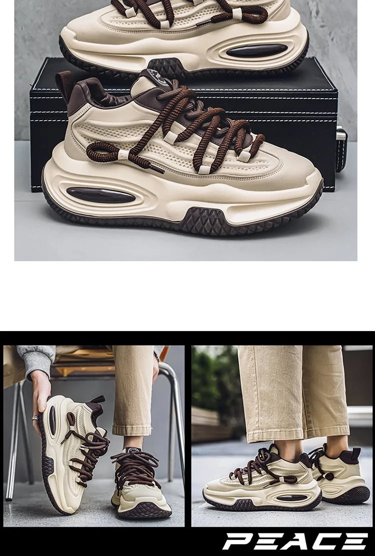 Trendy Height-Increasing Men's Casual Sneakers ATHLEXES