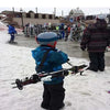 Nylon Ski Handle Carrier with Adjustable Straps ATHLEXES