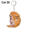 Heartfelt Dog Angel Pendant Keychain ATHLEXES