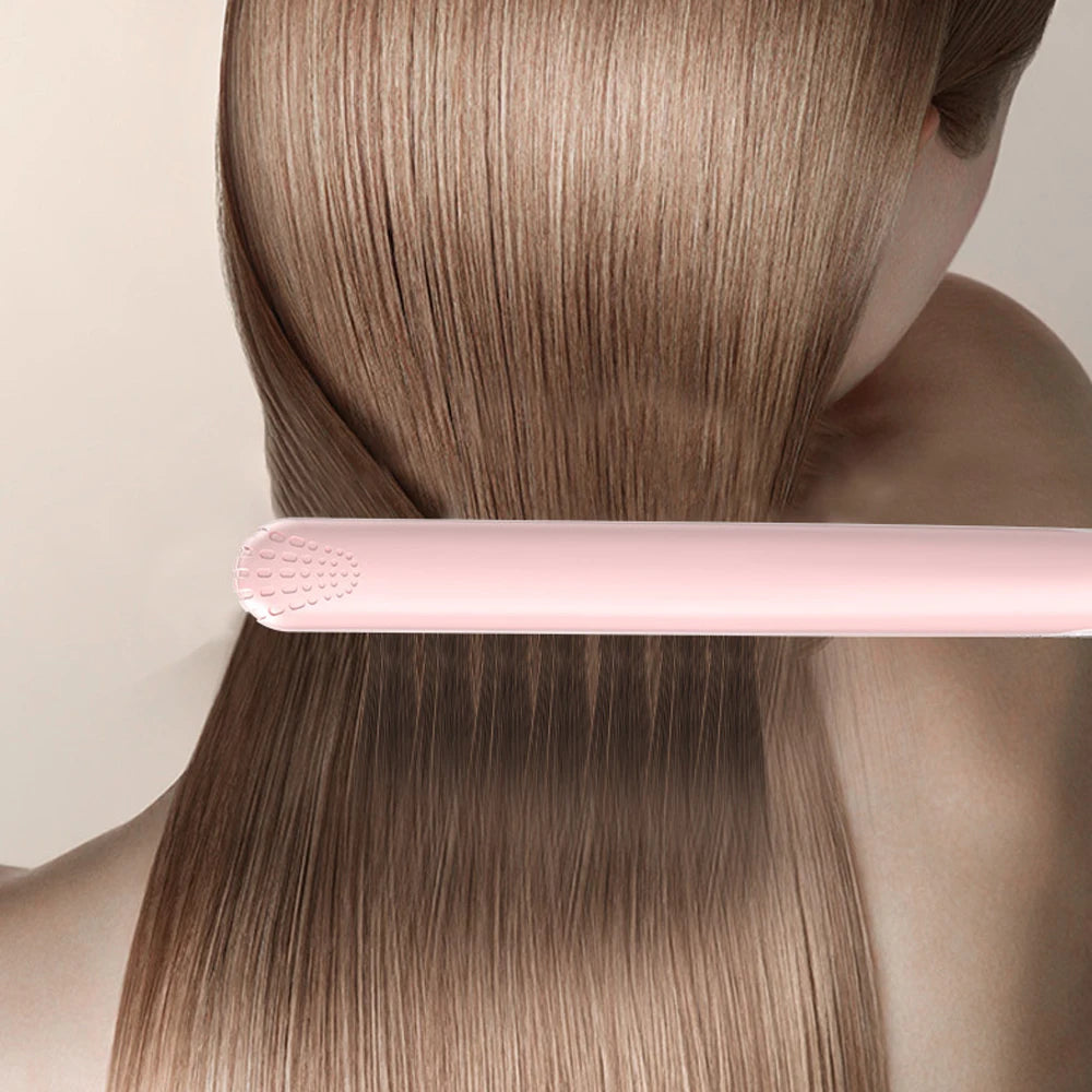 Pink Luxe Ceramic Flat Iron for Effortless Styling ATHLEXES
