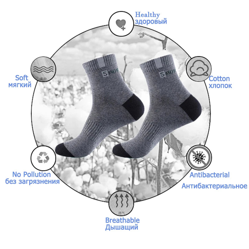 Bamboo Comfort Crew Socks for Men ATHLEXES