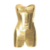 Goddess Glam Metallic Corset Top ATHLEXES
