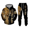 3D Lion Graphic Hoodie Tracksuit ATHLEXES