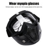 Ultimate UV400 Motorcycle Goggles with Mouthpiece ATHLEXES