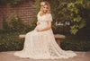 Luxe Lace Maternity Dress for Stunning Photoshoots ATHLEXES