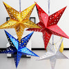 Elegant 3D Paper Star Holiday Ceiling Decor ATHLEXES