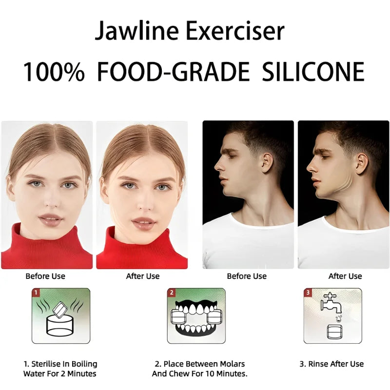 Jawline Sculpt U Shape Exerciser for Men and Women ATHLEXES