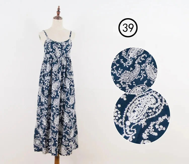 Floral Summer Maxi Halter Dress ATHLEXES