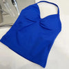 Vibrant Strappy Yoga Tank with Built-In Bra ATHLEXES