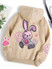 Urban Style Oversized Printed Hoodie for Women ATHLEXES