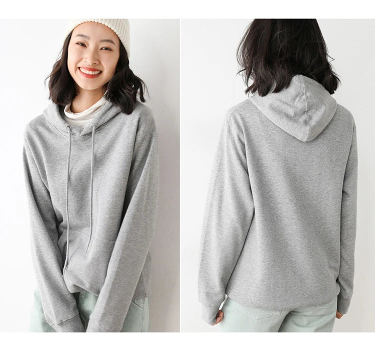 CozyCotton Loose Fit Hoodie for Women ATHLEXES