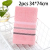 WheatEar Quick Dry Cotton Towels 2pcs Set ATHLEXES