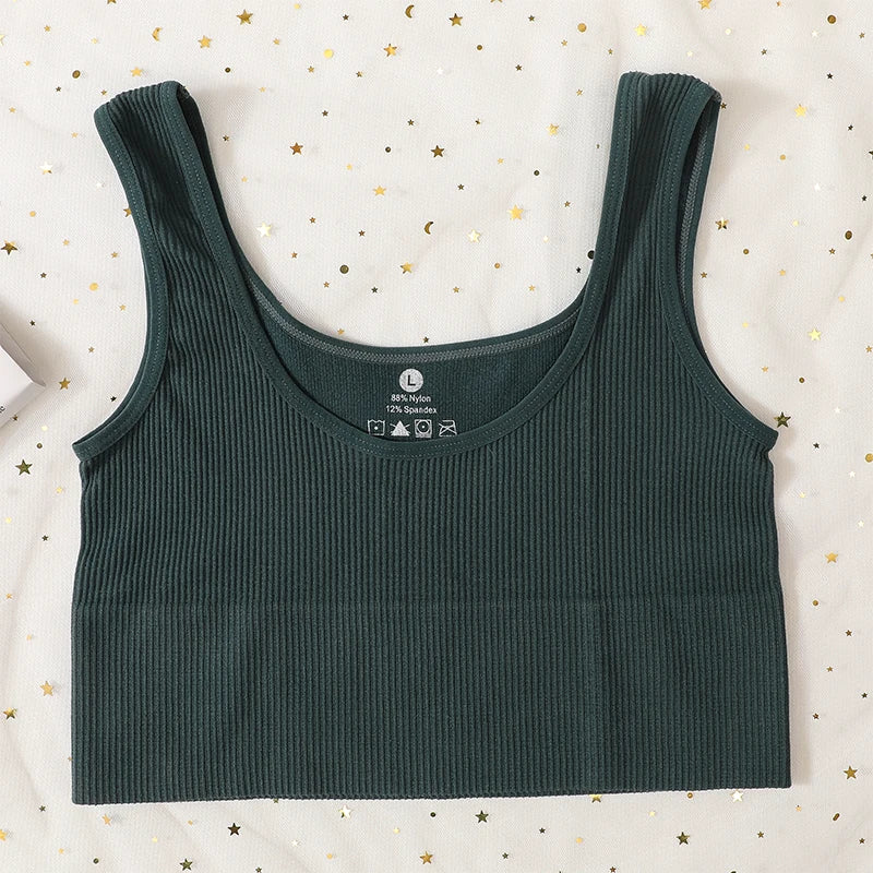 Seamless Comfort Ribbed Sports Bra ATHLEXES