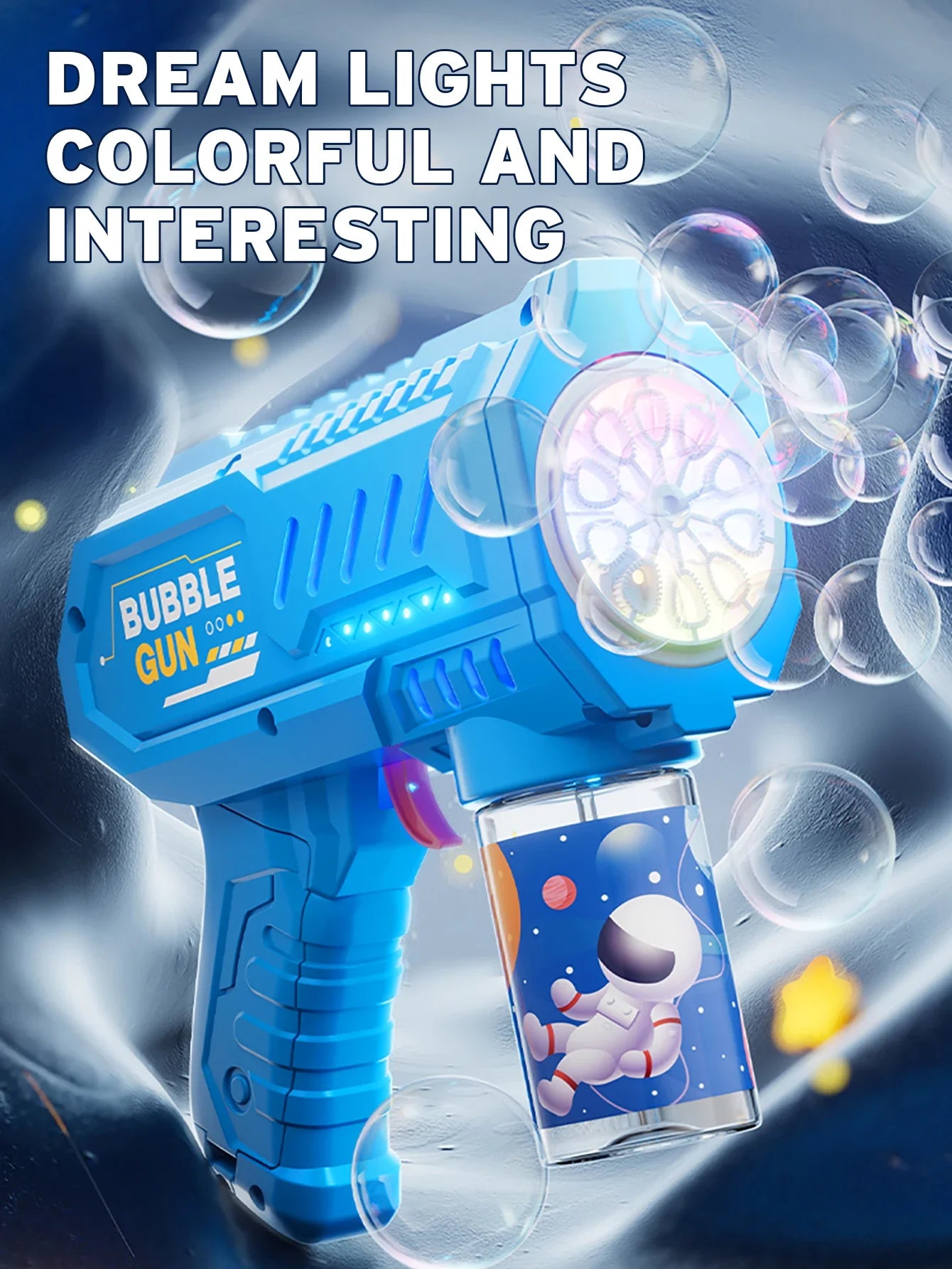 GlowBubbles Automatic Bubble Maker Toy ATHLEXES