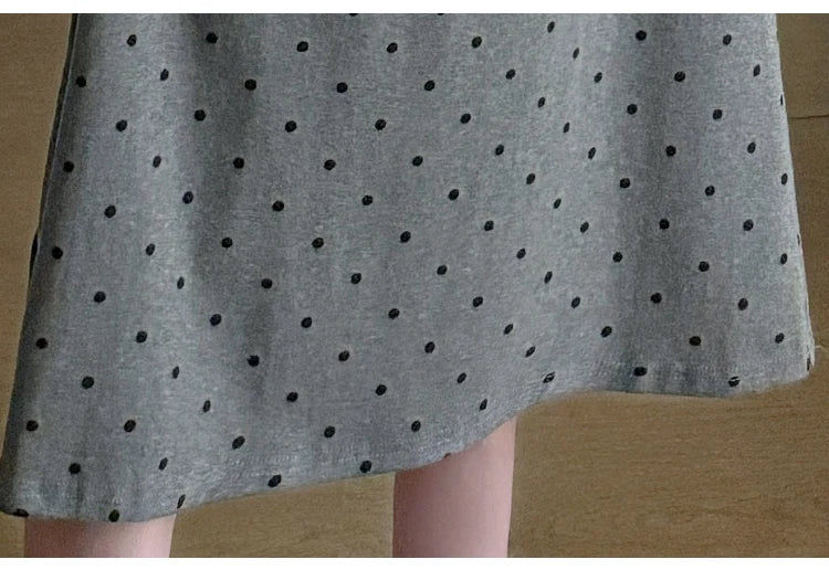 EVNISI Classic Polka Dot Maternity Dress ATHLEXES