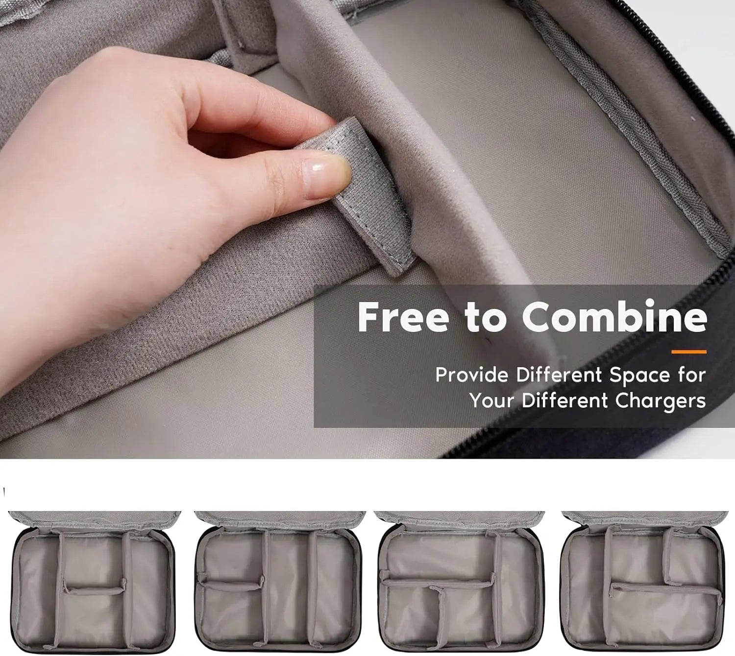 JBAILI Leather Waterproof Cable Organizer ATHLEXES