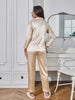 Solid Long Sleeve Pajama Set ATHLEXES