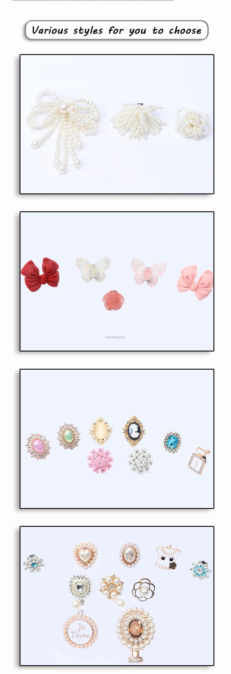 Chic Gemstone Shoe Charms for Sneakers Accessories ATHLEXES