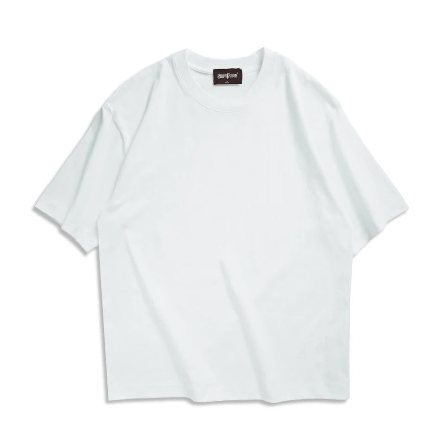 WAVLATII Oversized Brown Summer Tees for Unisex Casual Wear ATHLEXES
