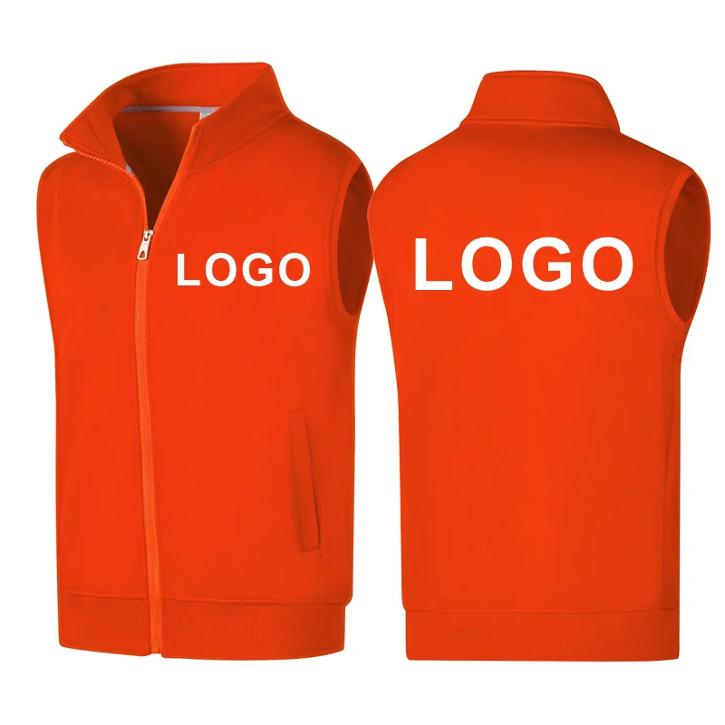 Custom Logo Winter Fleece Vest for Men and Women ATHLEXES