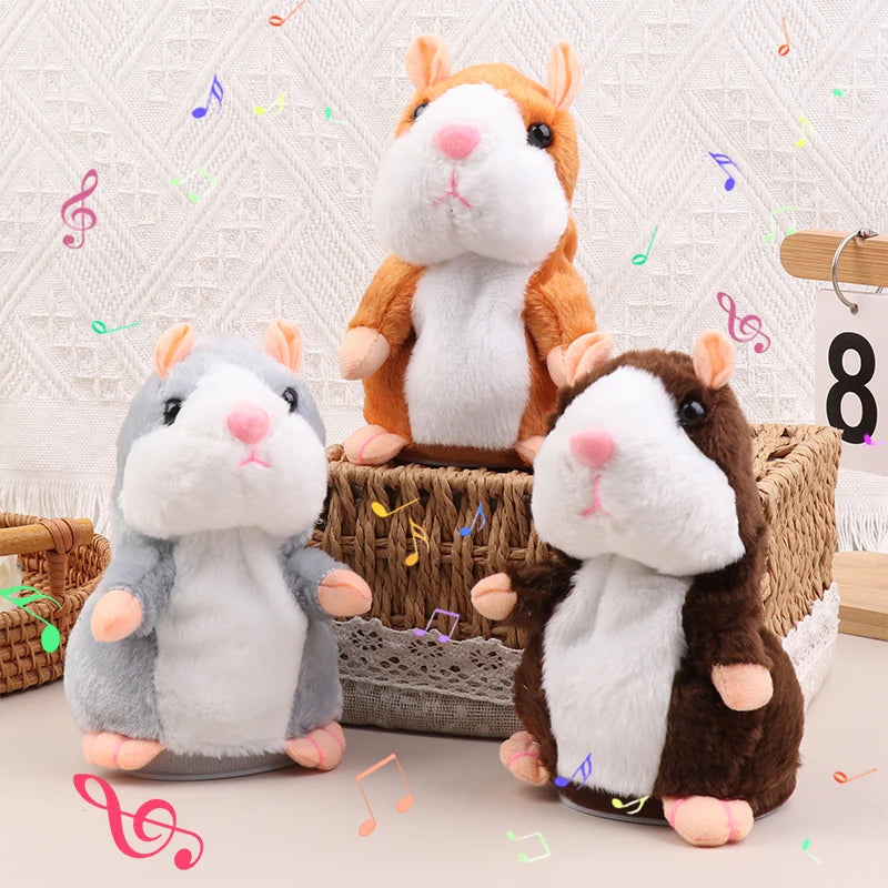TalkMate Interactive Plush Hamster Toy ATHLEXES