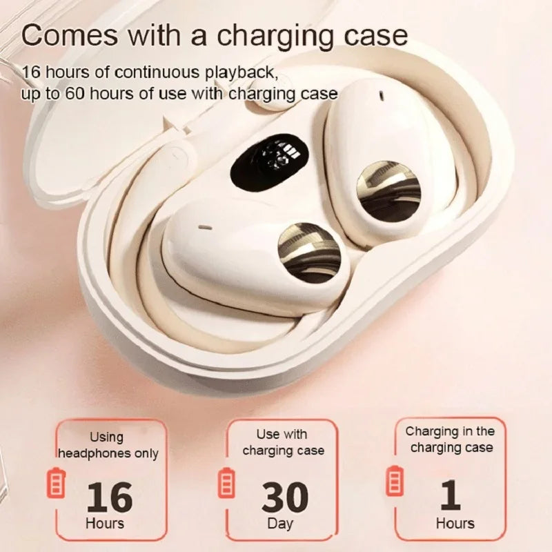 HAOMA Wireless Bluetooth Touch Earbuds with Mic ATHLEXES