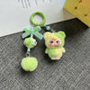 Kawaii Flocking Cartoon Keychain Set ATHLEXES